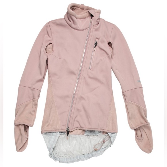 Stella McCartney for Adidas Biker Jacket in Blush Pink. - Picture 1 of 14